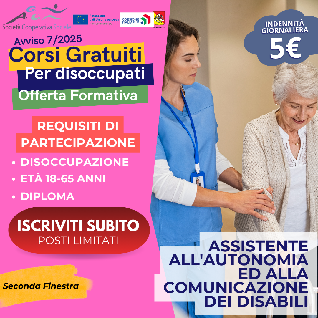 Assistente all'autonomia ed alla comunicazione dei disabili